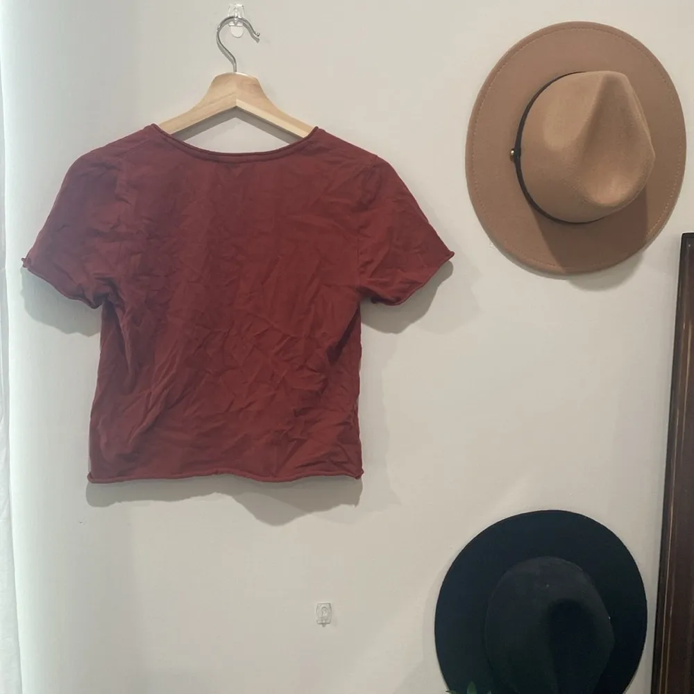 We the free burnt orange tshirt - Image 4