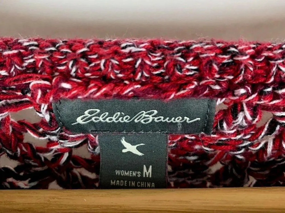 Eddie Bauer Chunky Loose Knit Sweater Pullover - Image 3