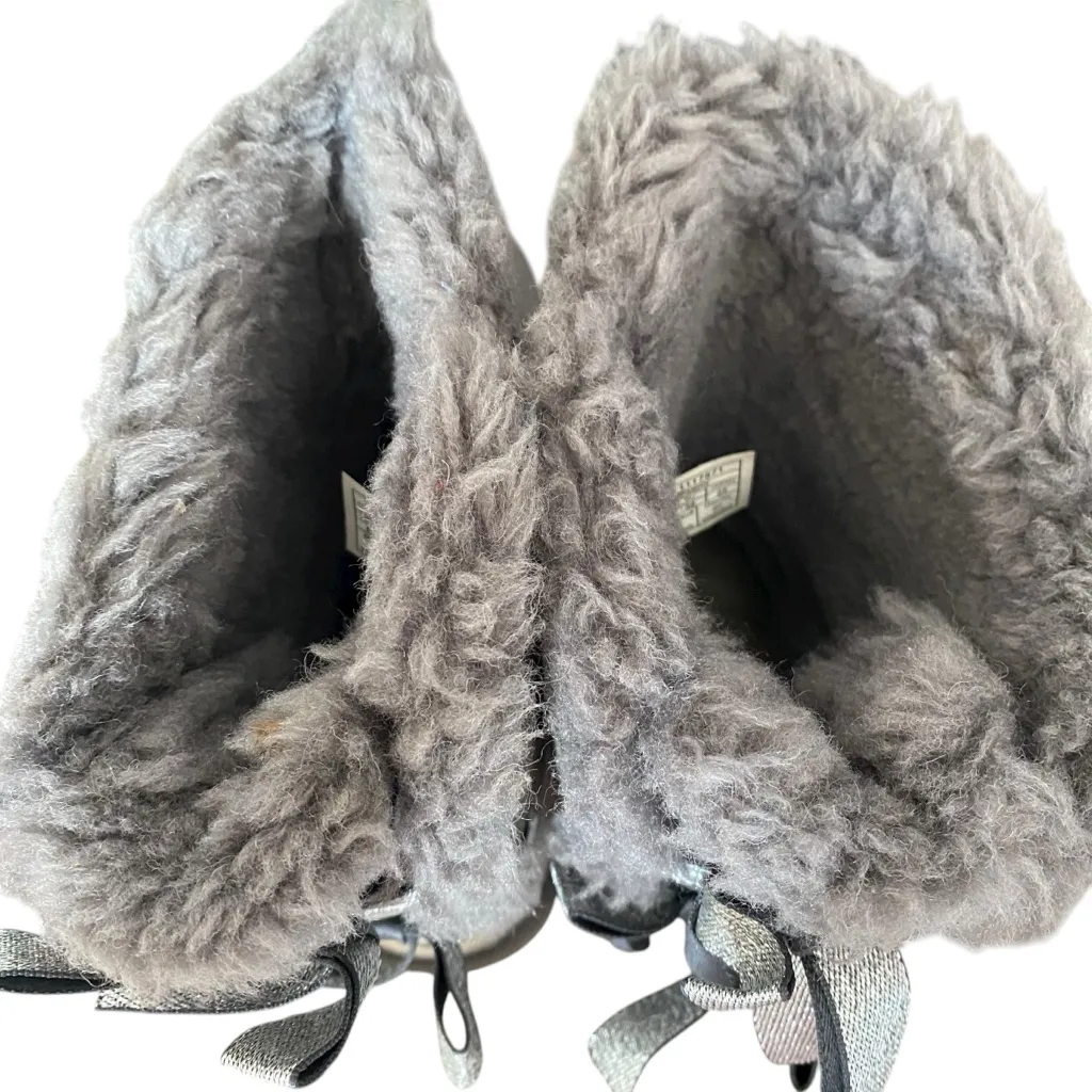 Ugg Bailey Bow II Gray Grey Boots size 8 - Image 8