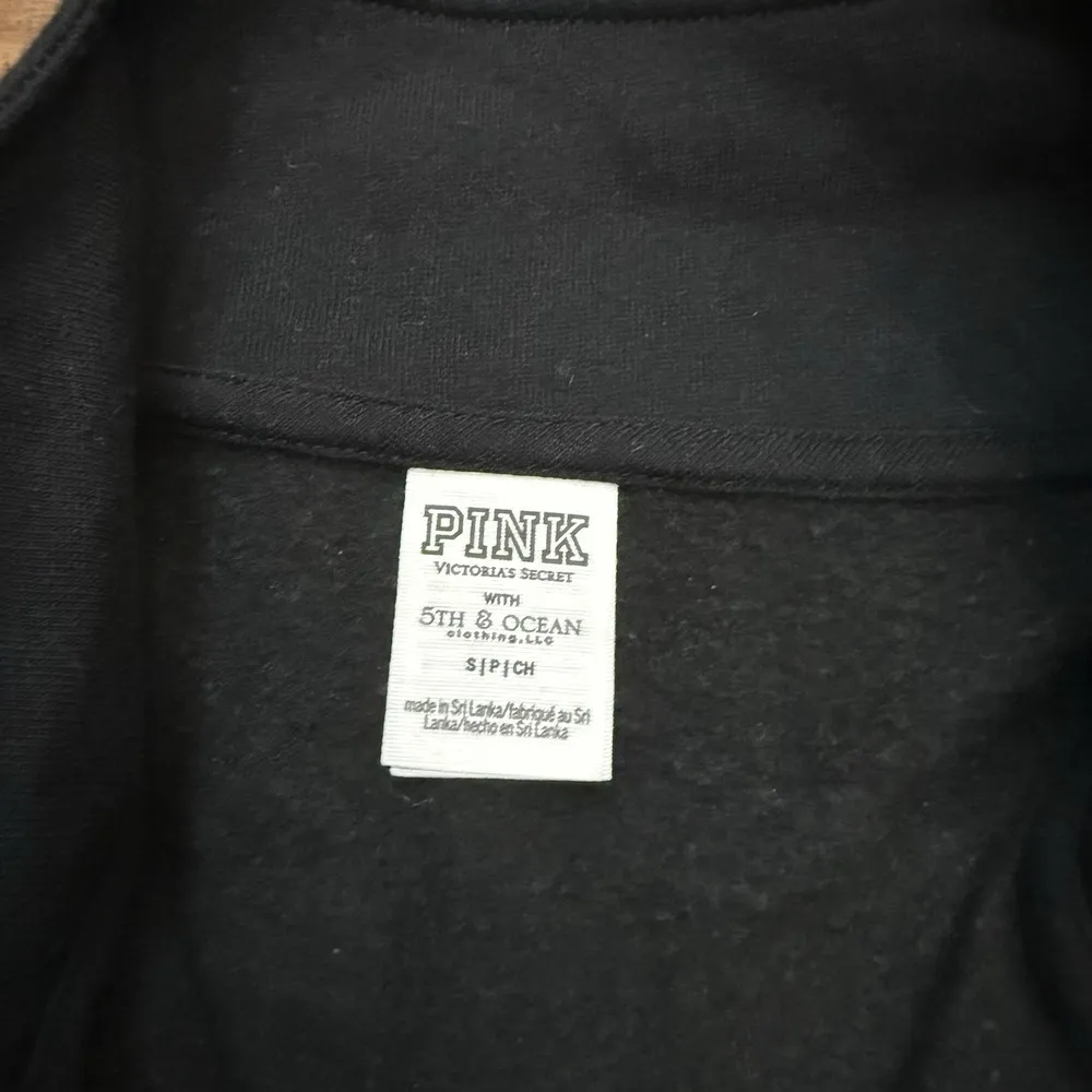 Victorias Secret Pink Purdue University Boilermakers quarter zp sweatshirt SMALL - Image 5