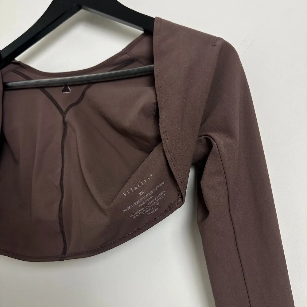 VITALITY Cloud II Shrug in Brown Size X - Image 3