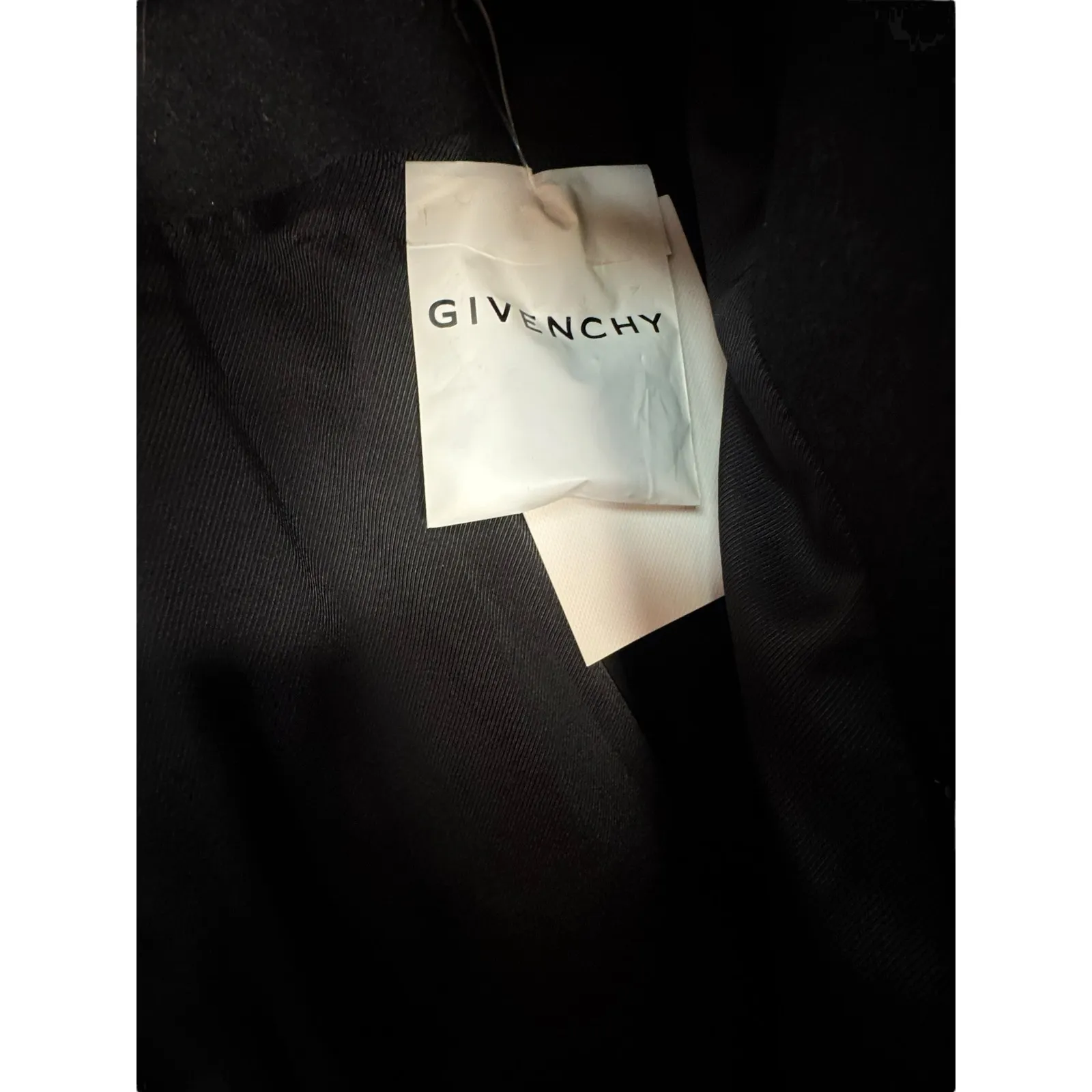 Givenchy NWT Oversized Asymmetric Cropped Double Breasted Wool Coat Size 44 - Image 6