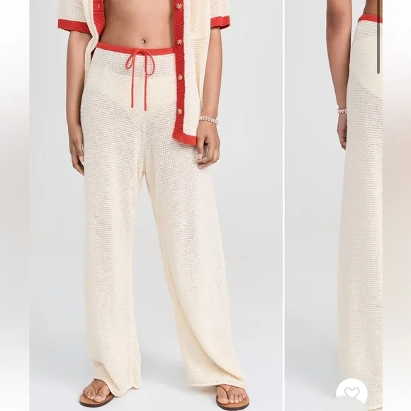 Onia NWT $275 Linen Knit‎ Drawstring Pants XL - Image 2