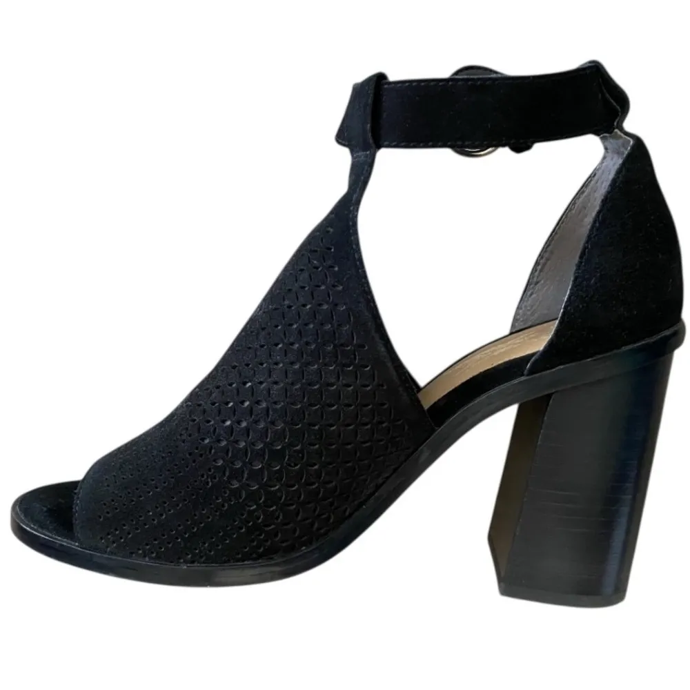 Marc Fisher Nib Marc Fisher Ltd Vixen Light Black Suede Sz 8,5 - Image 3