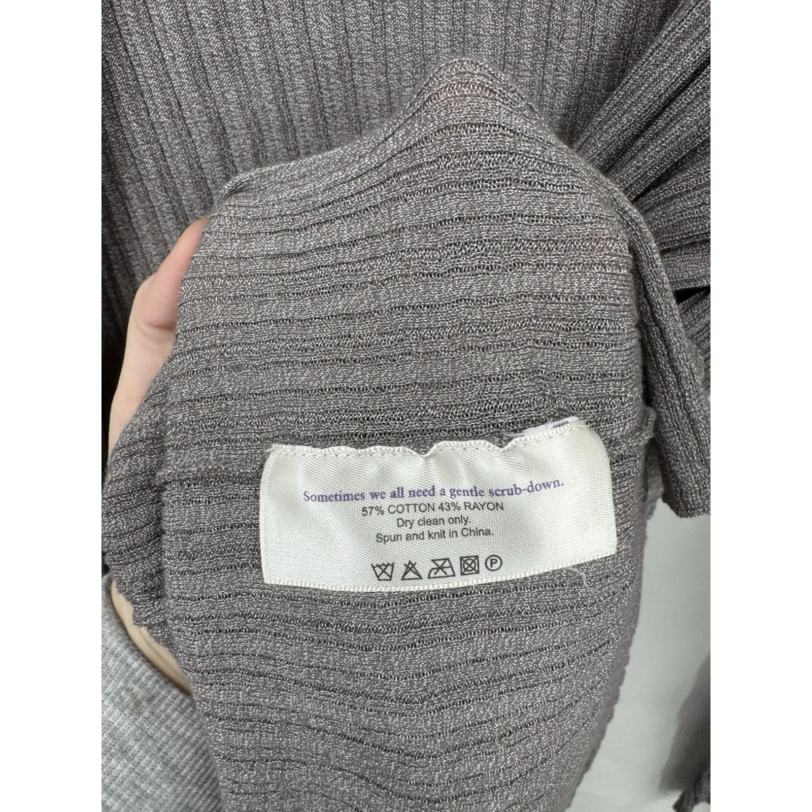 M.M Lafleur The Graham Kimono Cardigan Women +1 / XL Silver Minimalist Normcore - Image 5