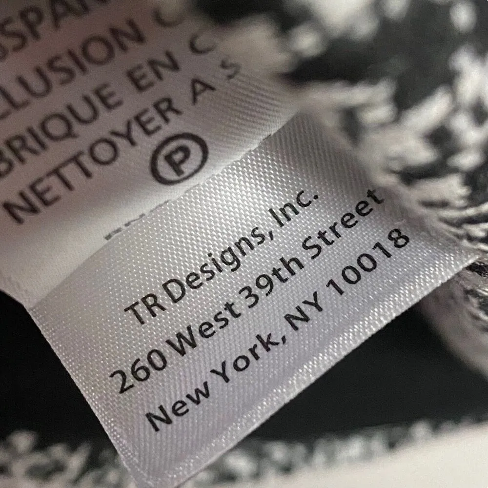 Plenty By Tracy Reese Women’s XS Dress Pleated Fit Flare Black White - Image 7