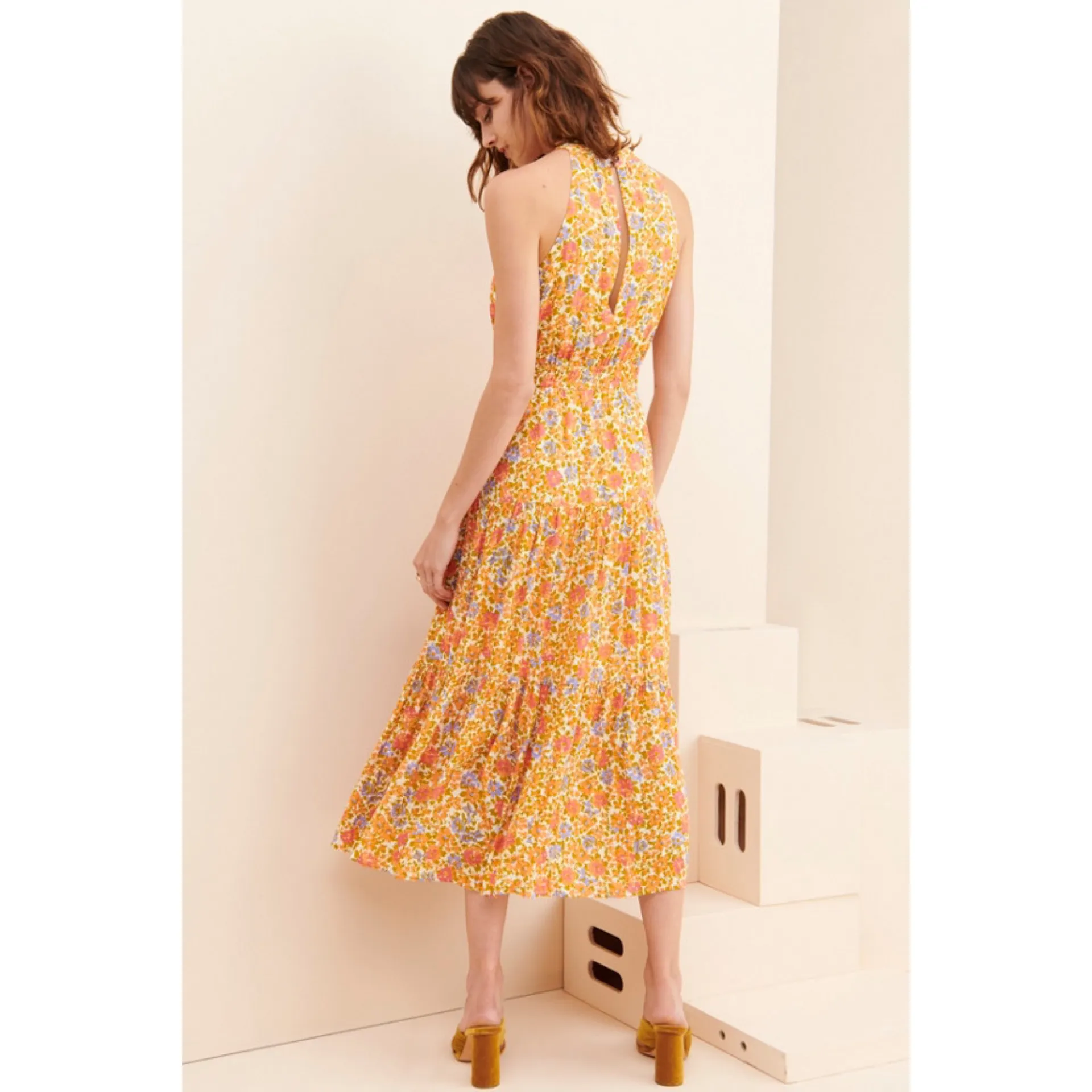 Anthropologie Lost + Wander Cali Dreaming Midi Dress - Image 4
