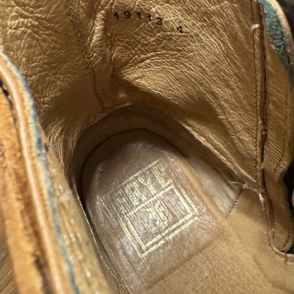 Frye  Veronica booties short Strappy boots tan brown ankle boot womens 8.5 tan - Image 6