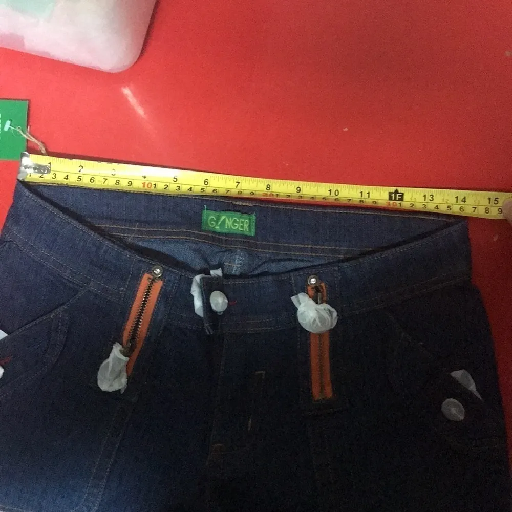 Y2K Gnger Low Rise Flare Jeans. Runs Small. New With Tags Blue Size undefined - Image 5