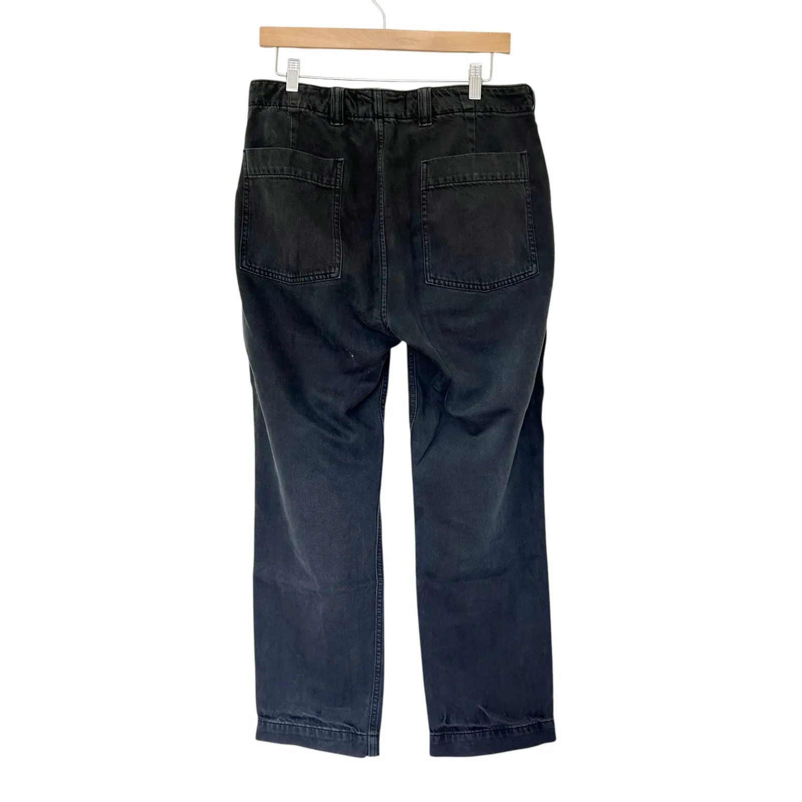 Abercrombie A&F Lightweight Jeans Loose Black Sz 31 - Image 4