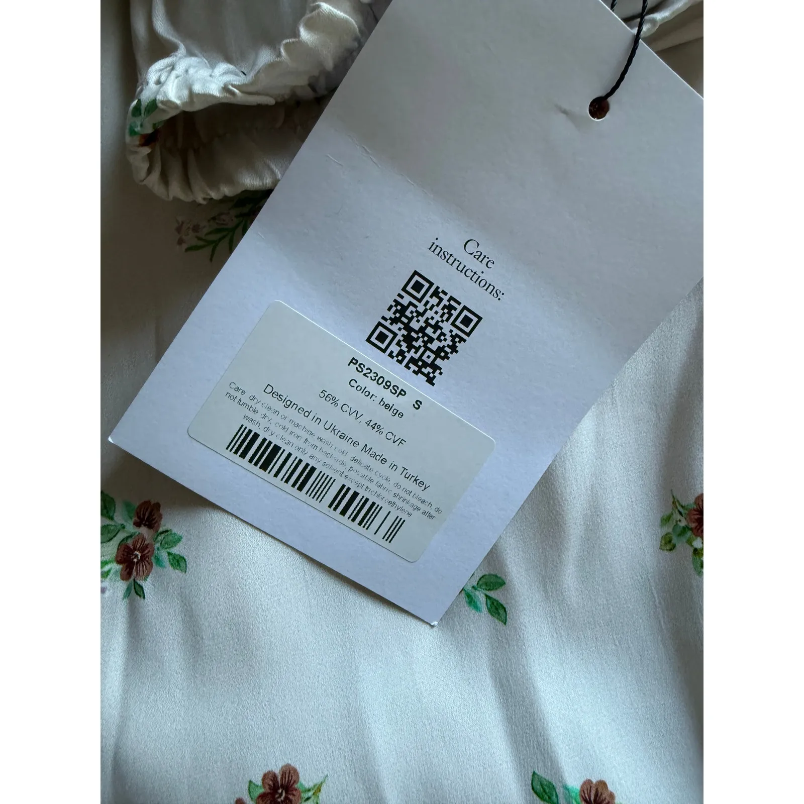 $248 New Sleeper Beige Blossom Pant - Small - Image 8