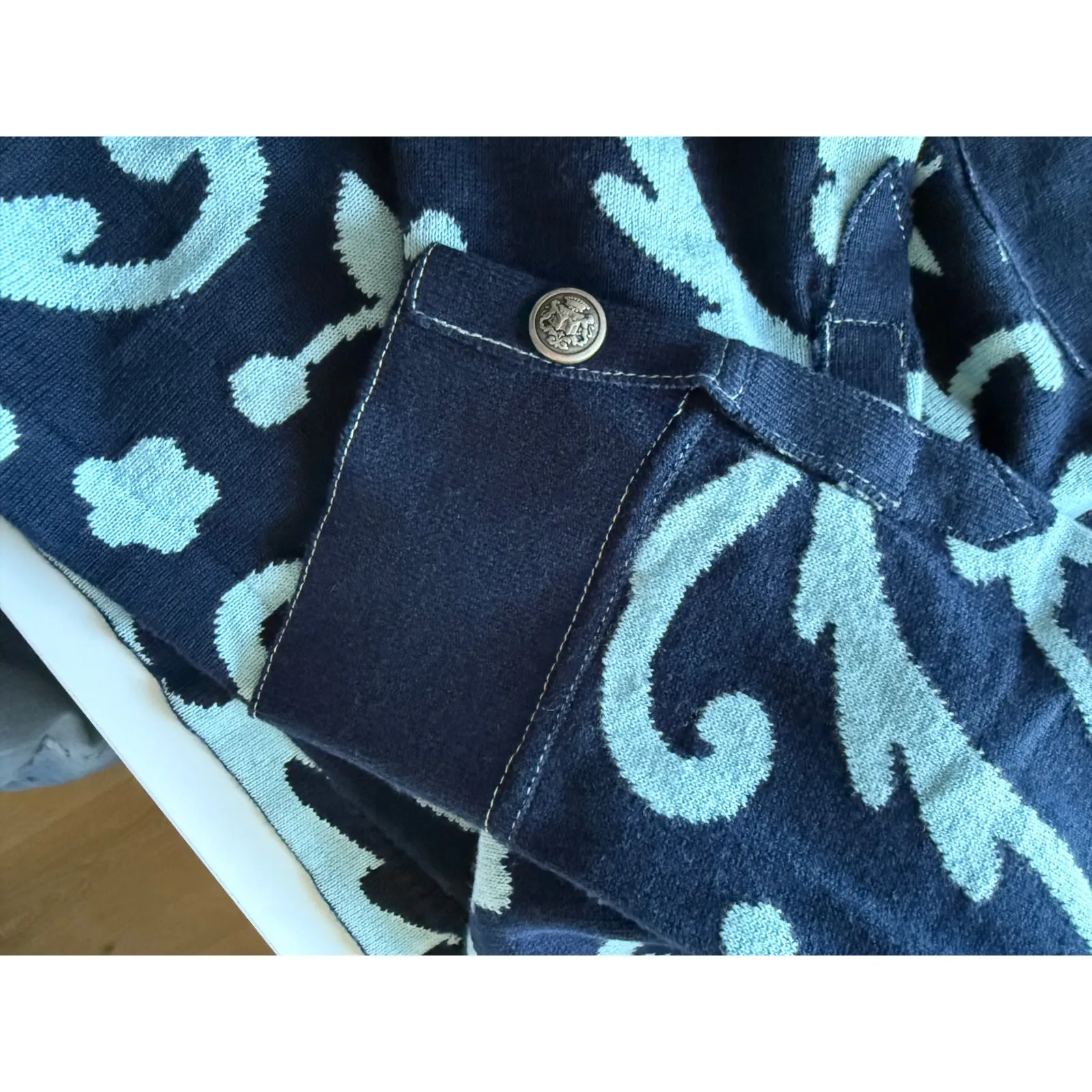 $495 New Happy Sheep Garden Knit Jacket - Image 8