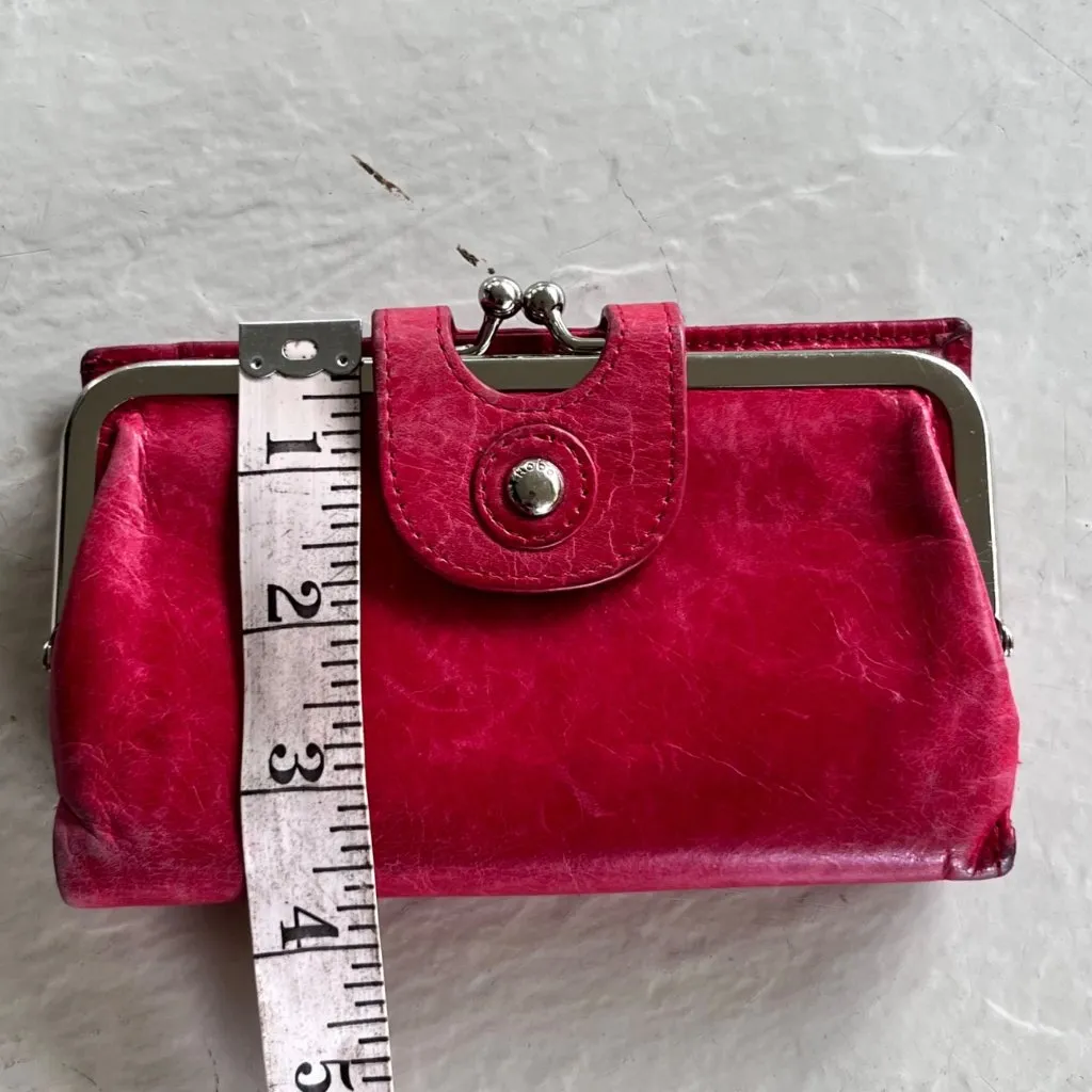 HOBO Red Leather Wallet - Image 10