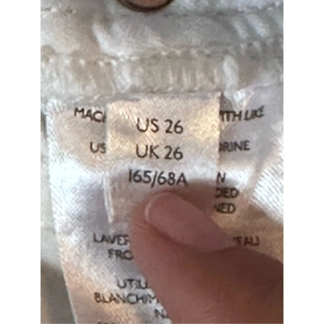 We The Free by Free People White Distressed denim jeans Shorts - Size 26 - Image 7