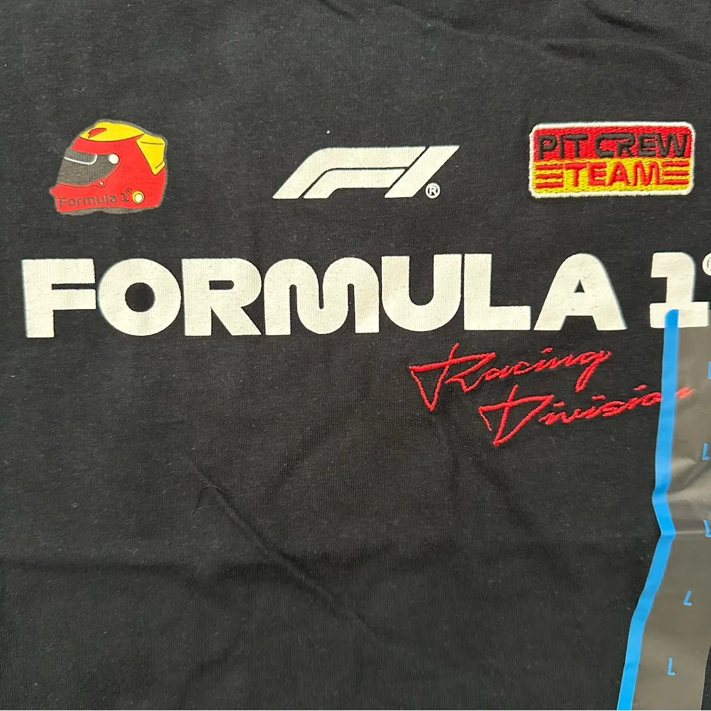 Formula 1 Women's Racing Tee Size L Black Size L - Image 4