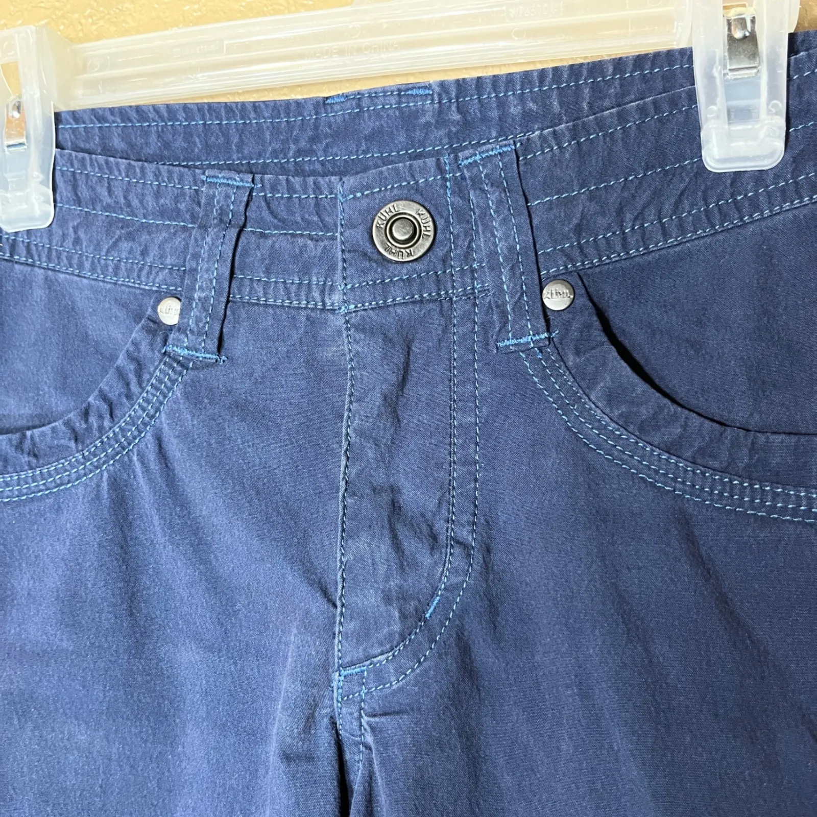 KUHL Women Size 2 Blue Shorts Utility Outdoor Casual - Image 2