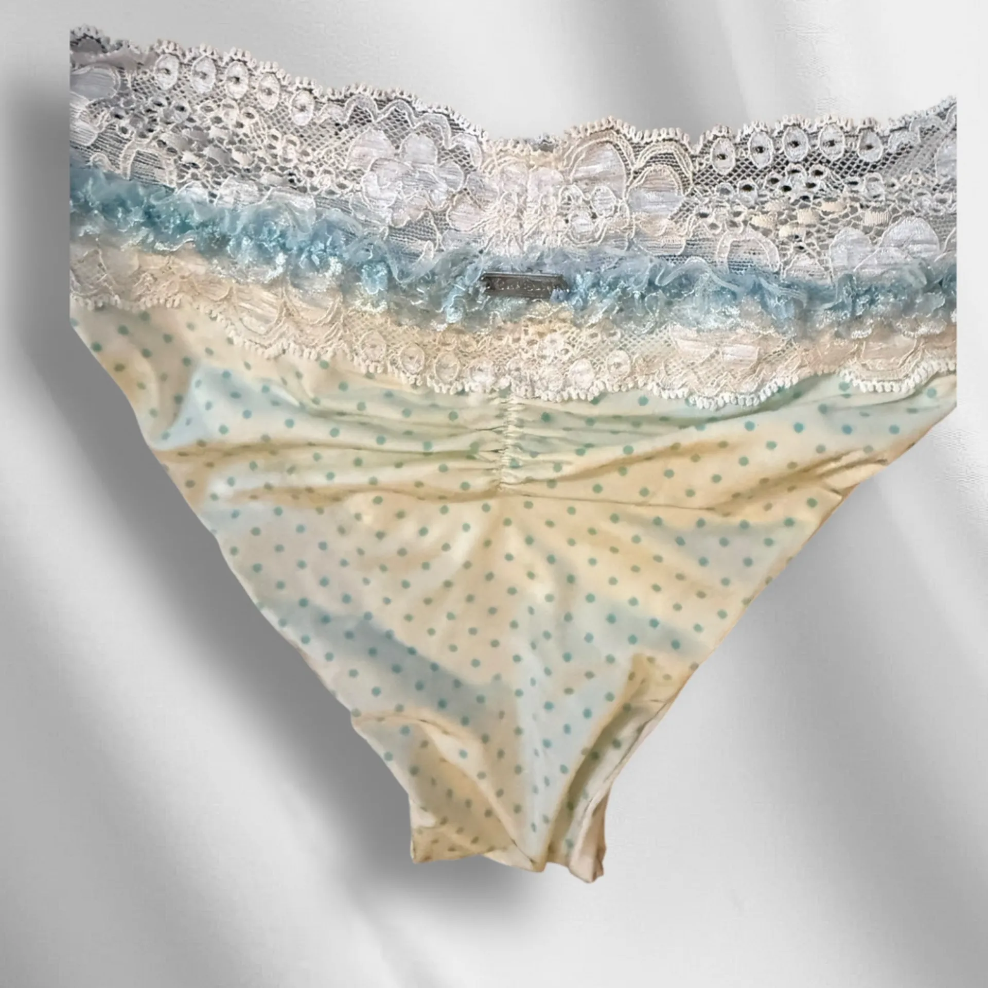 Beach Bunny  Bride Polka Dot‎ Bikini Bottom - Image 3