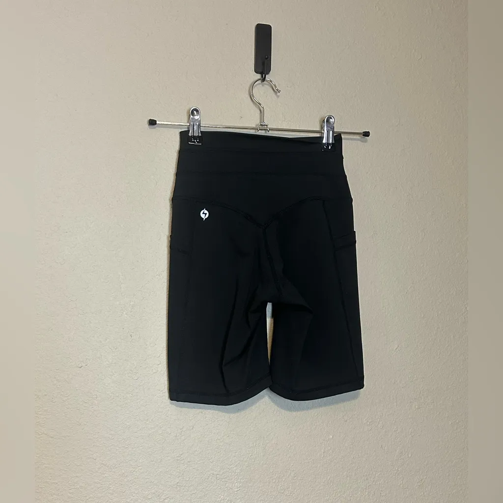 Popflex Cargo Biker Shorts Black Size XXS‎ - Image 7
