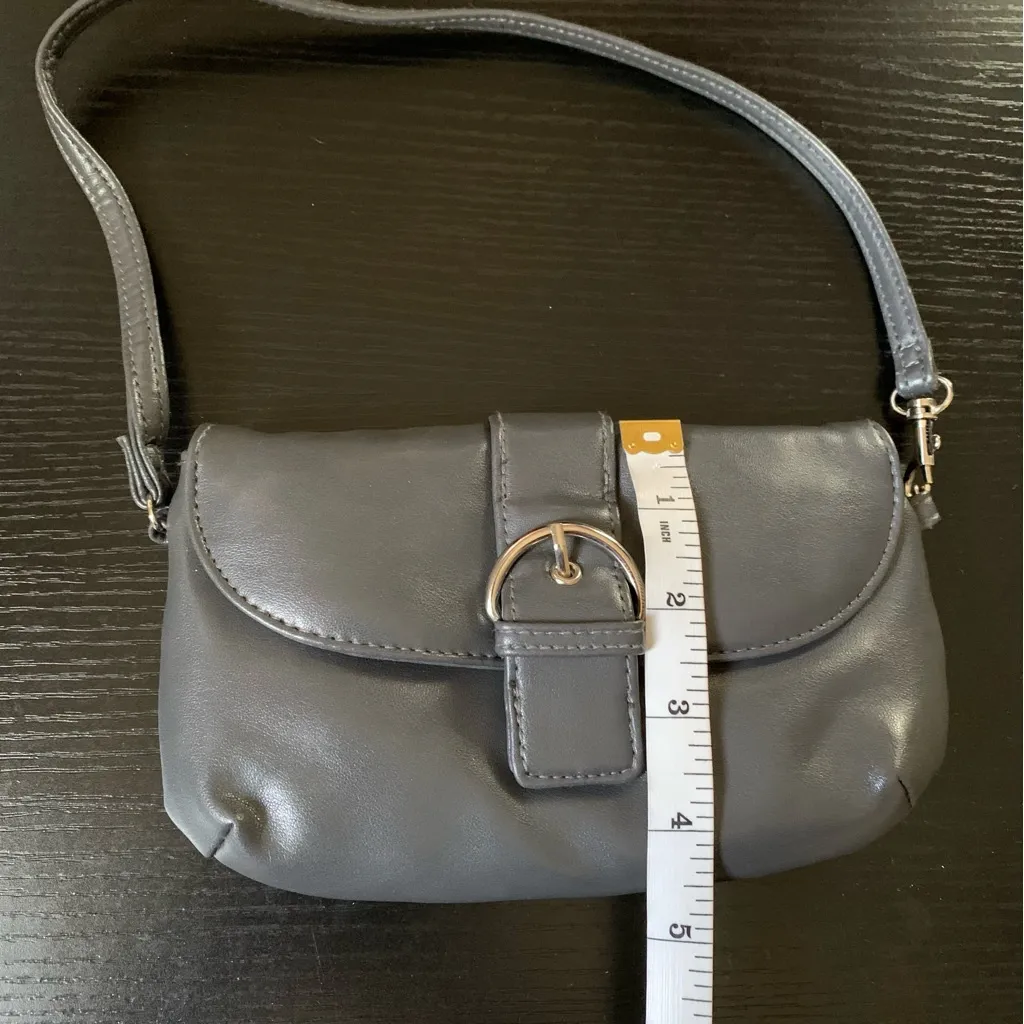 Gray Mini Shoulder Bag - Image 11