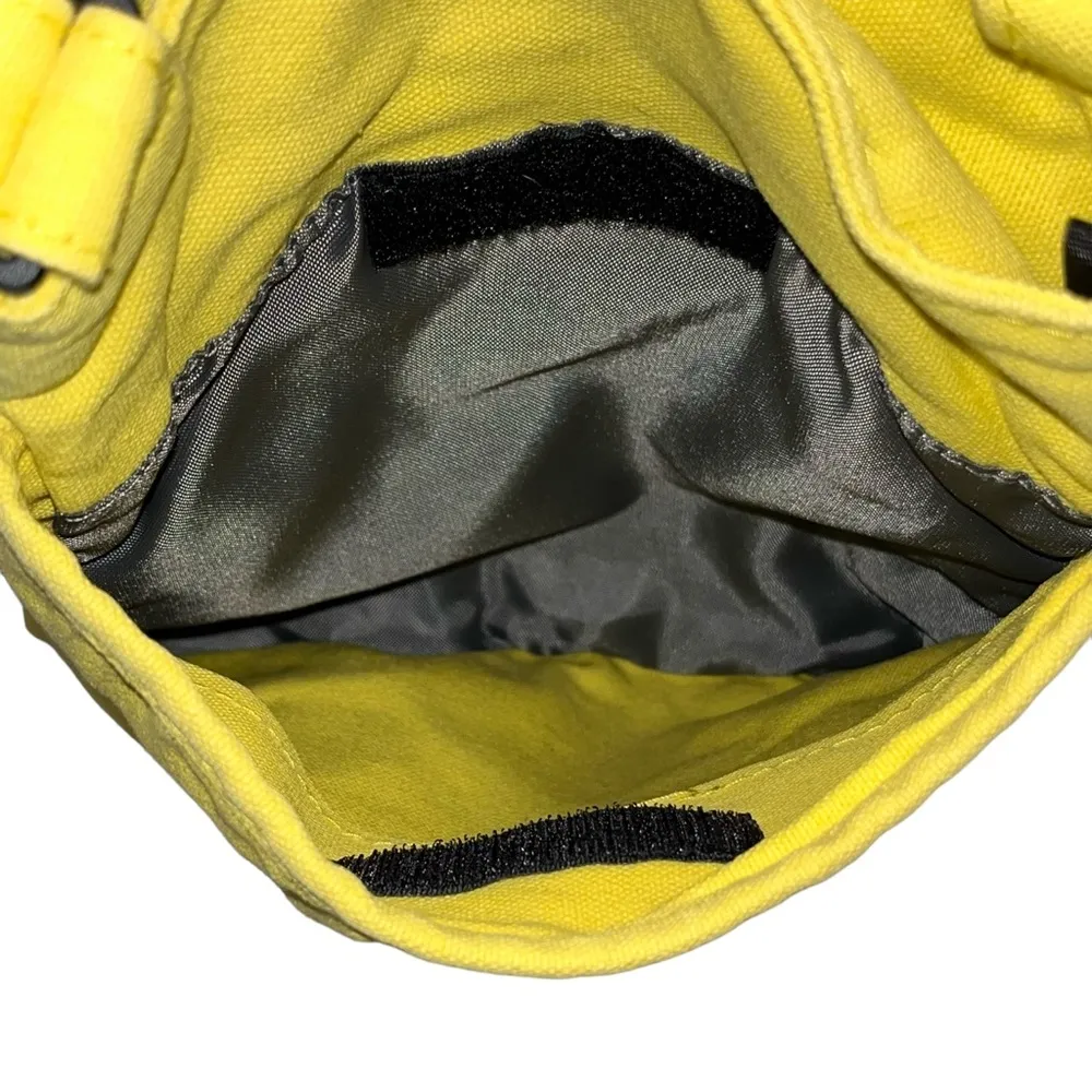 KAVU  Keeper Yellow Canvas Crossbody Messenger Bag - Image 8