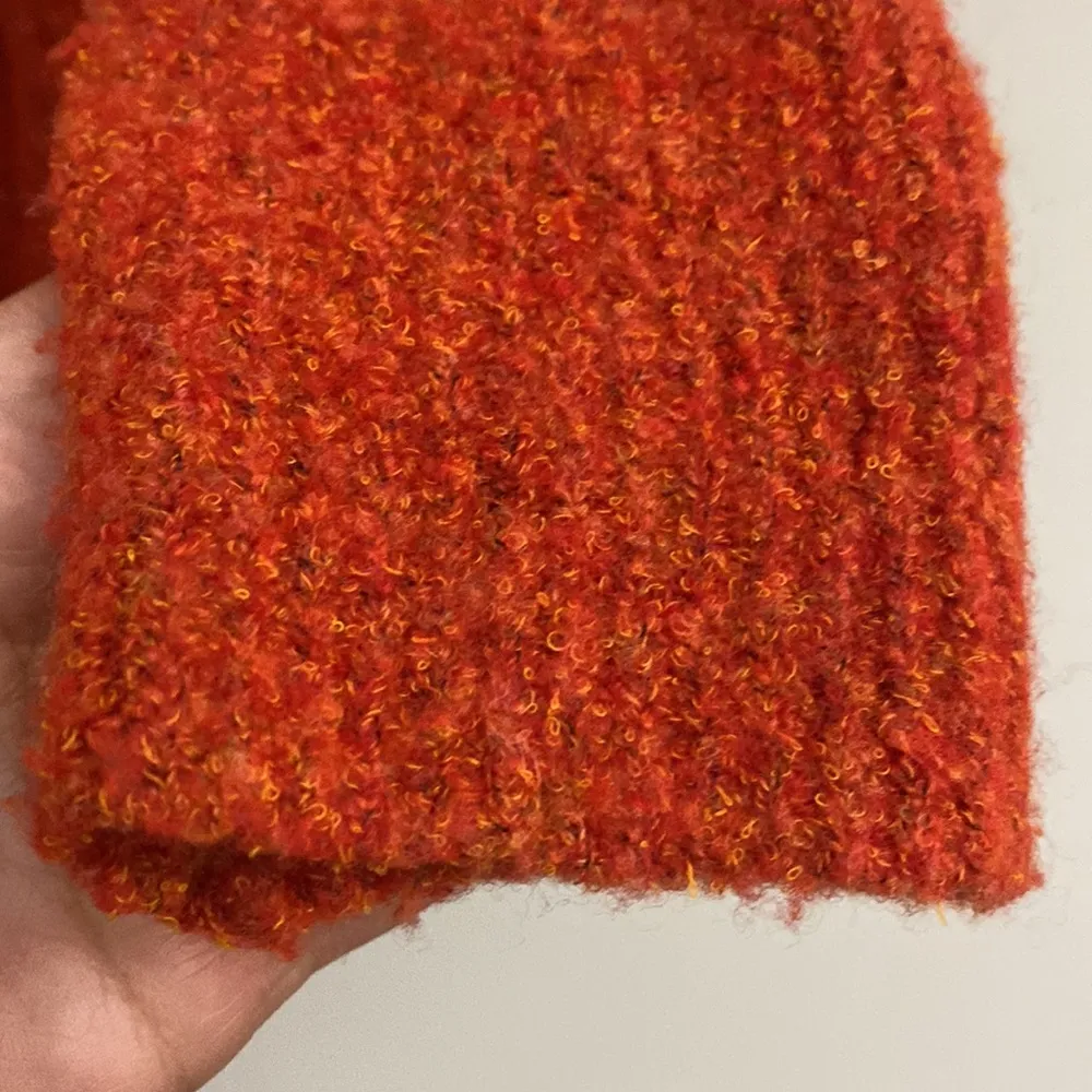 J.Mac Laughlin womens orange 56% extrafine merino wool sweater size M Size M - Image 3