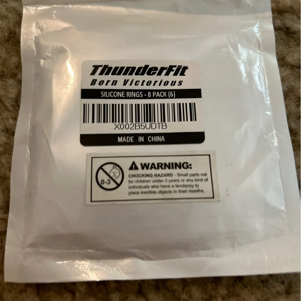 lot silicone ring size 6 band marriage - Image 2