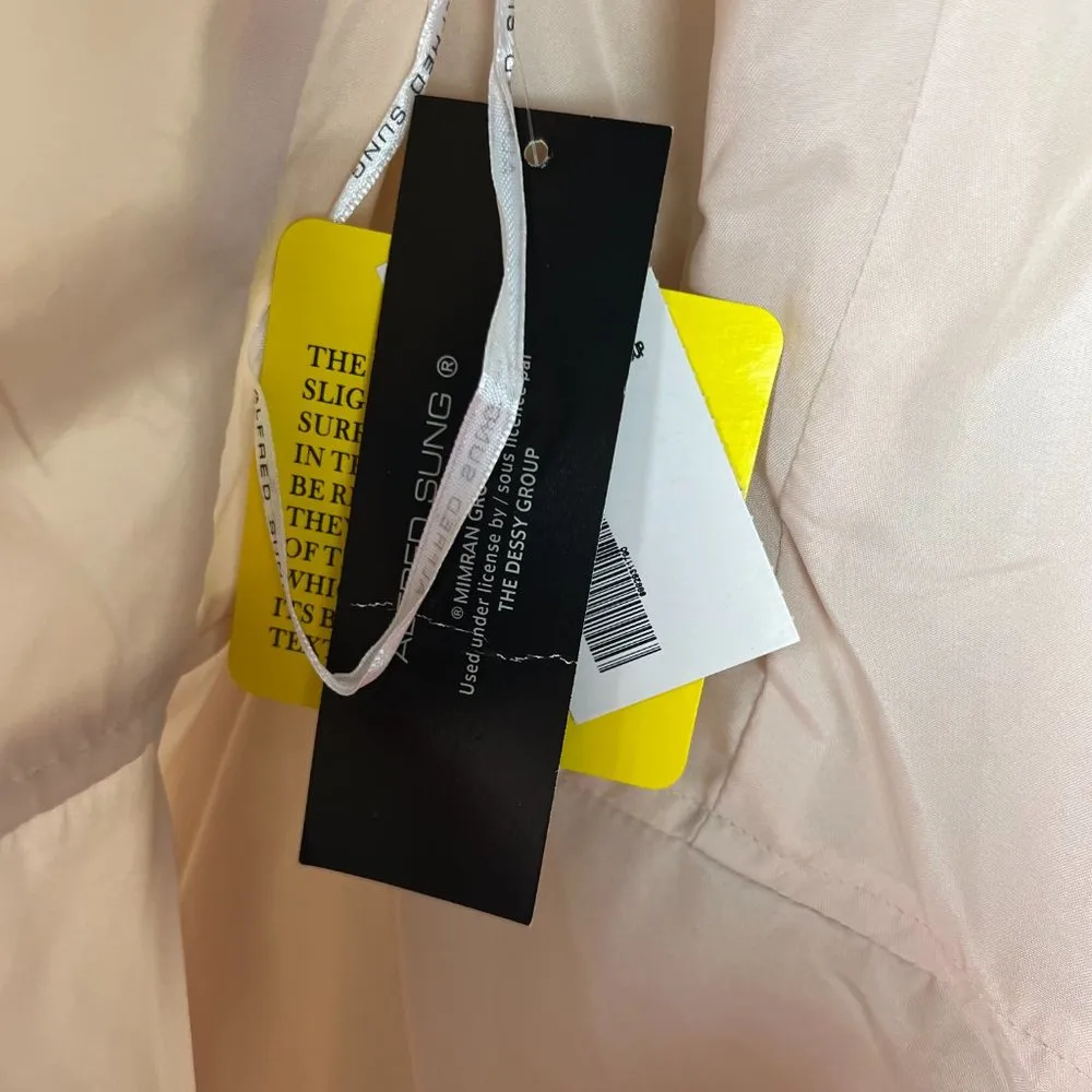 NWT Alfred Sung Dupioni Sleeveless Short Cocktail Dress with Bow Size 2 D626 - Image 14