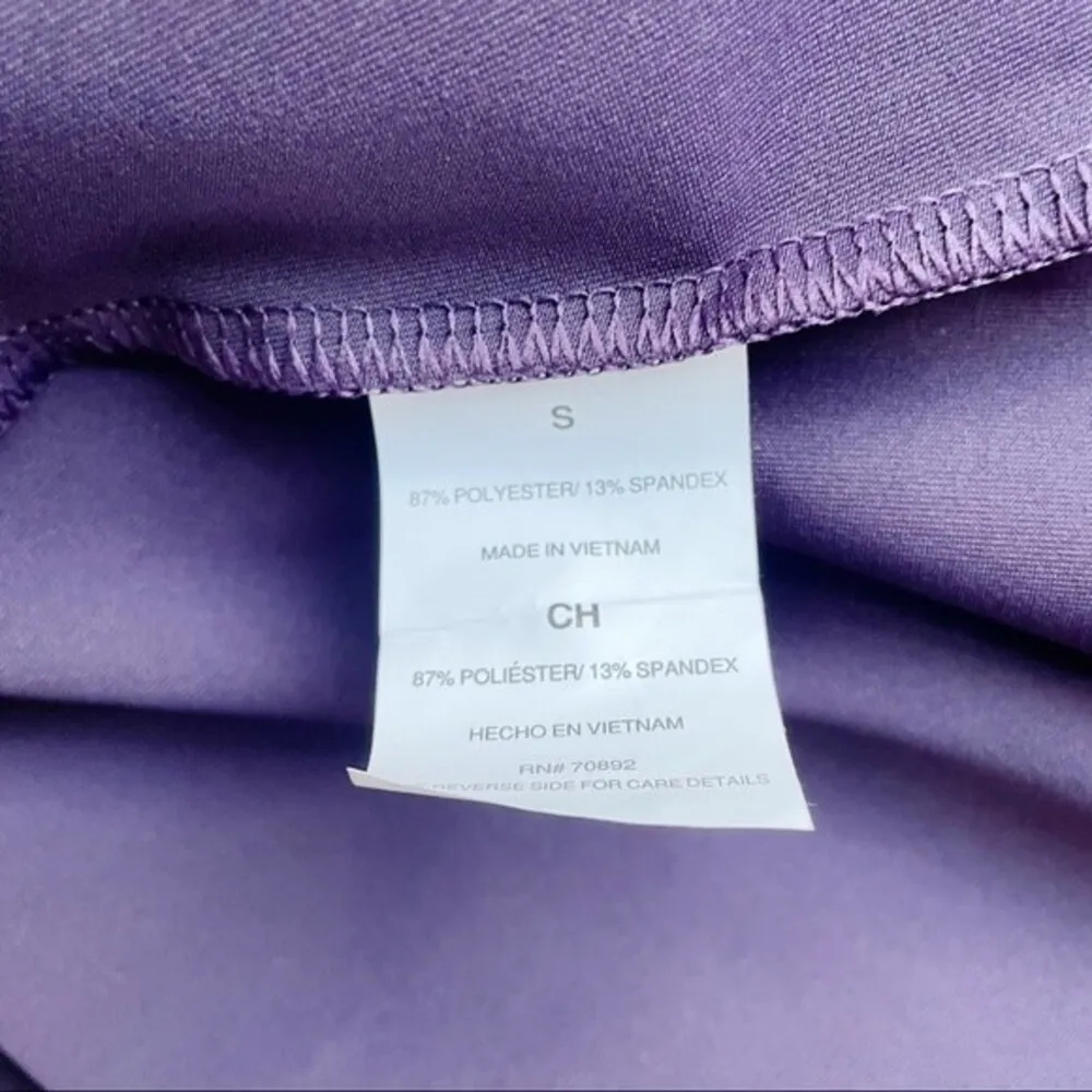 Apana Full Zip Yoga Jacket Eggplant Purple Size Small ASO Firefly Lane Tully - Image 9