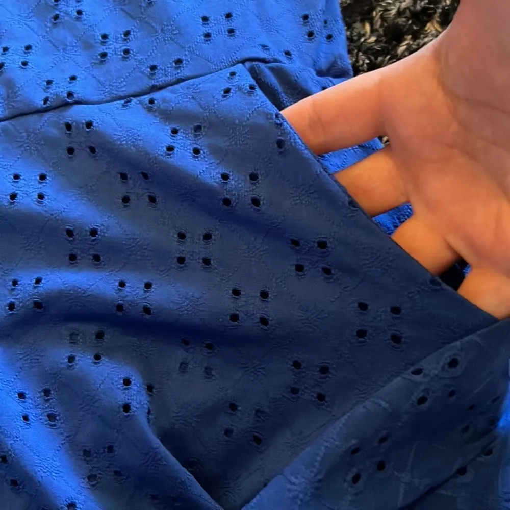 Market & Spruce Elise Eyelet Dress M - Image 7