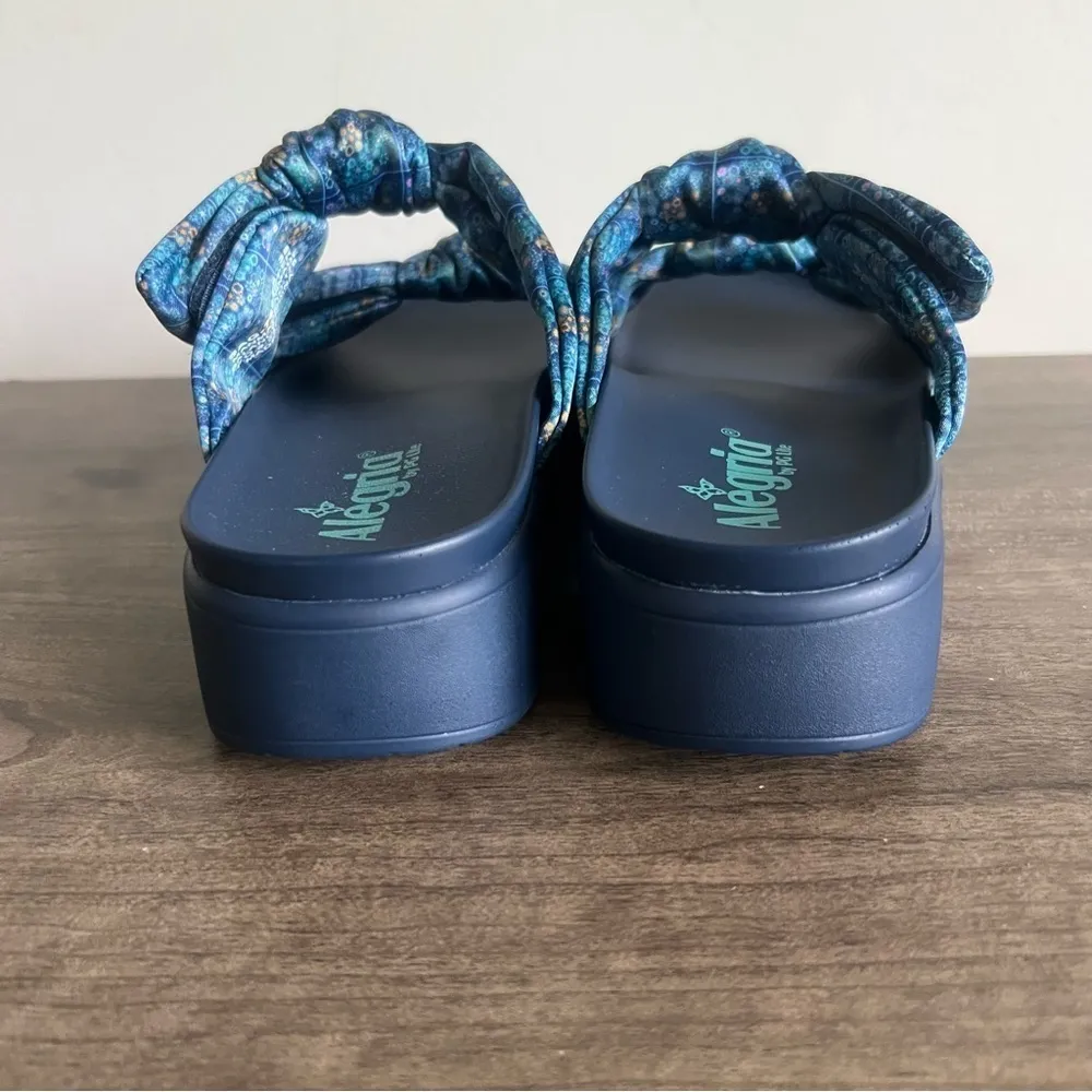 Alegria Sage Rose's Blue Quilt Women's Slide Size 38 aka 8-8.5 #B1676 - Image 5