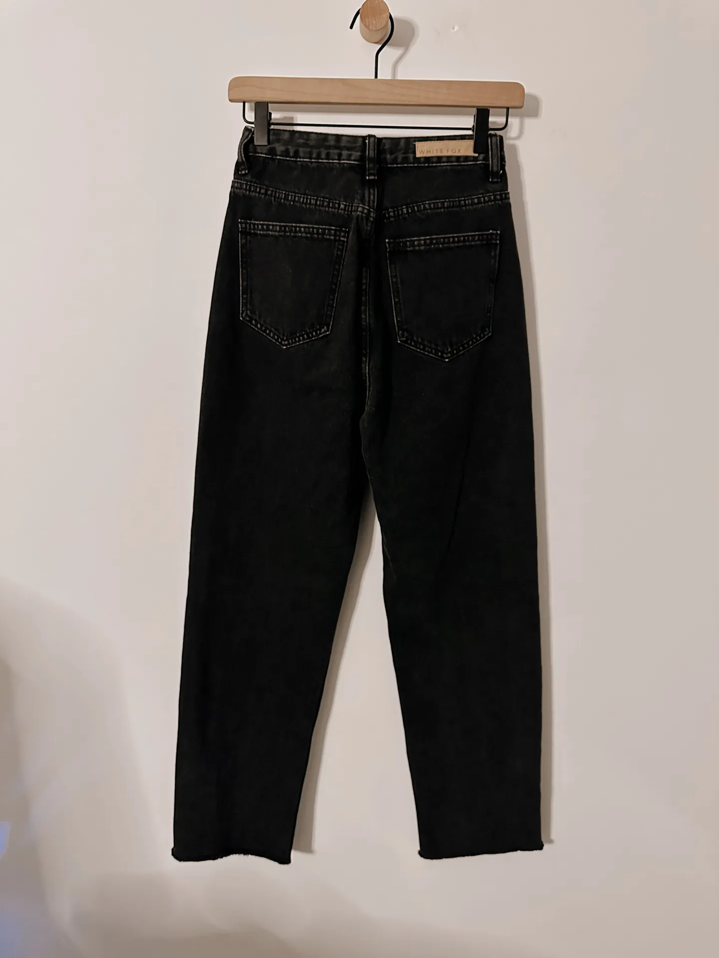 Who’s That Girl Straight Black Jean - Image 6