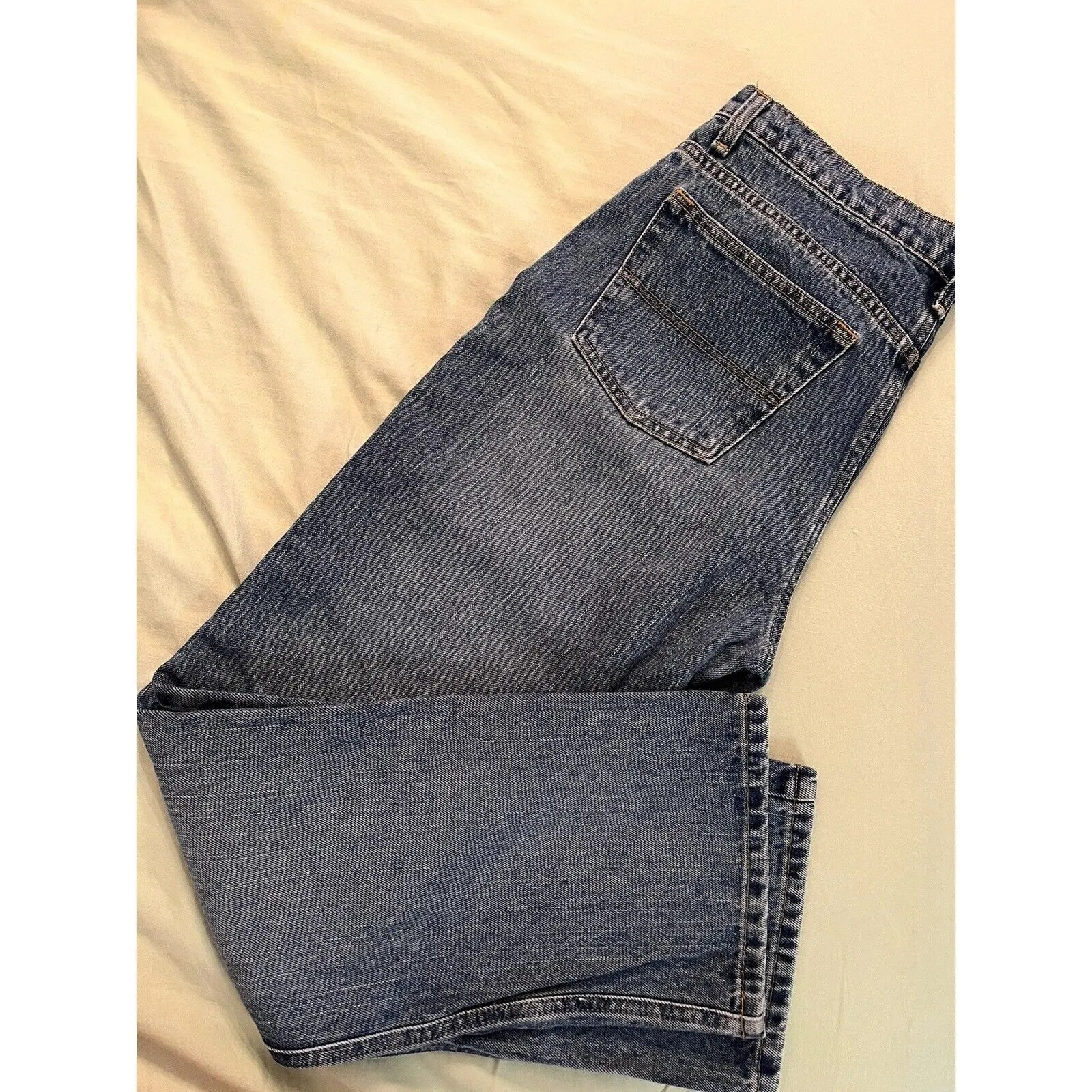 VTG Polo Jeans Company Ralph Lauren Denim Jeans 67 Boot Cut Size 10 X 29 - Image 2