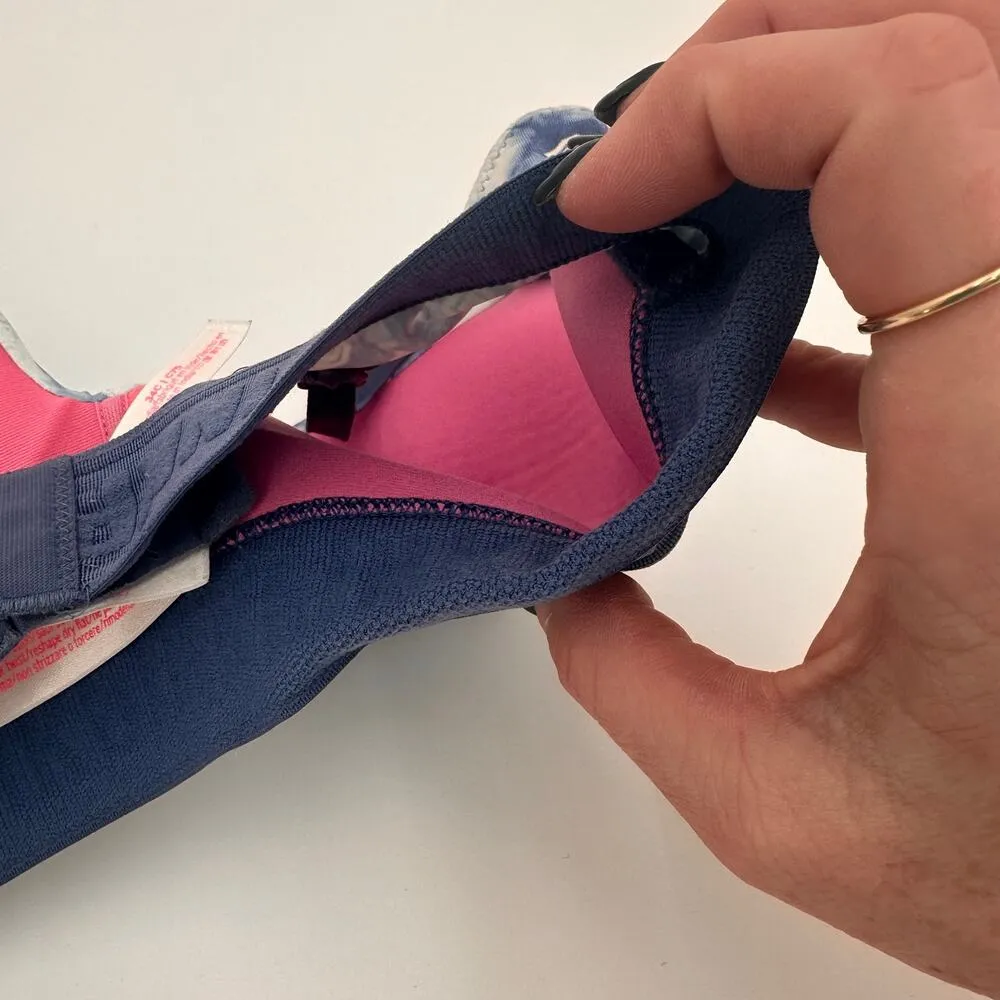 Victoria’s Secret Pink Wear Everywhere Wireless Lightly Lined Tie Dye Bra 34C - Image 5