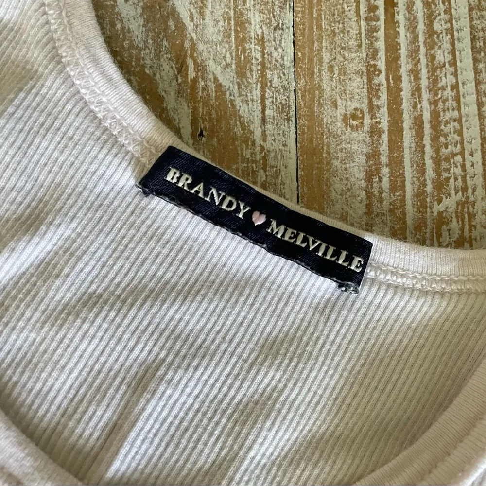 🌸Brandy Melville Light Pink Ribbed Tank Top🌸 - Image 3