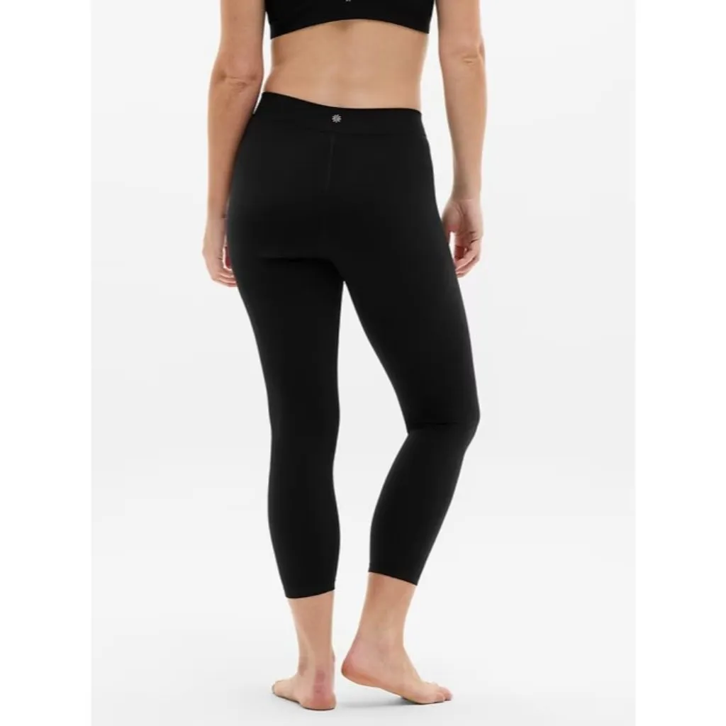 Athleta M Transcend High Rise Micro Waist Legging Black Medium - Image 3