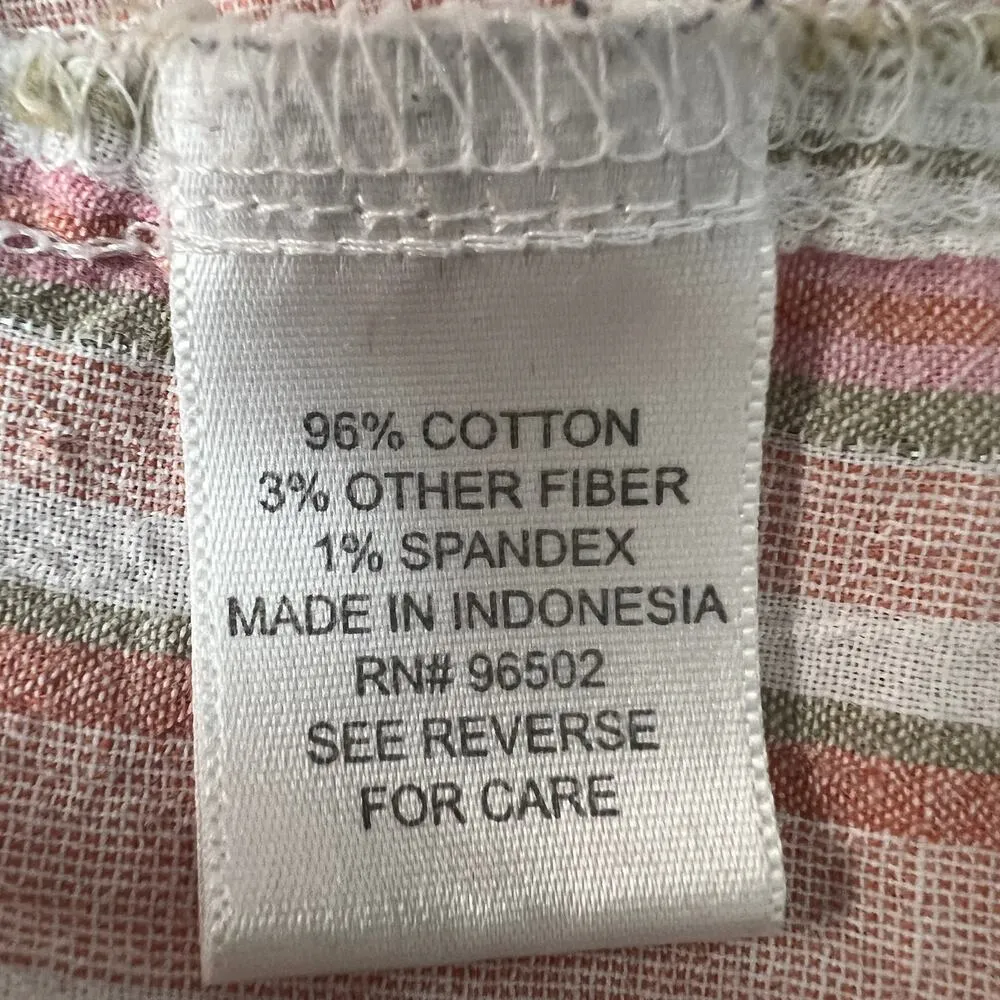 Krazy Kat Y2K Vintage Retro Metallic Grunge Feminine Fairy Cotton Womens Top XL - Image 9