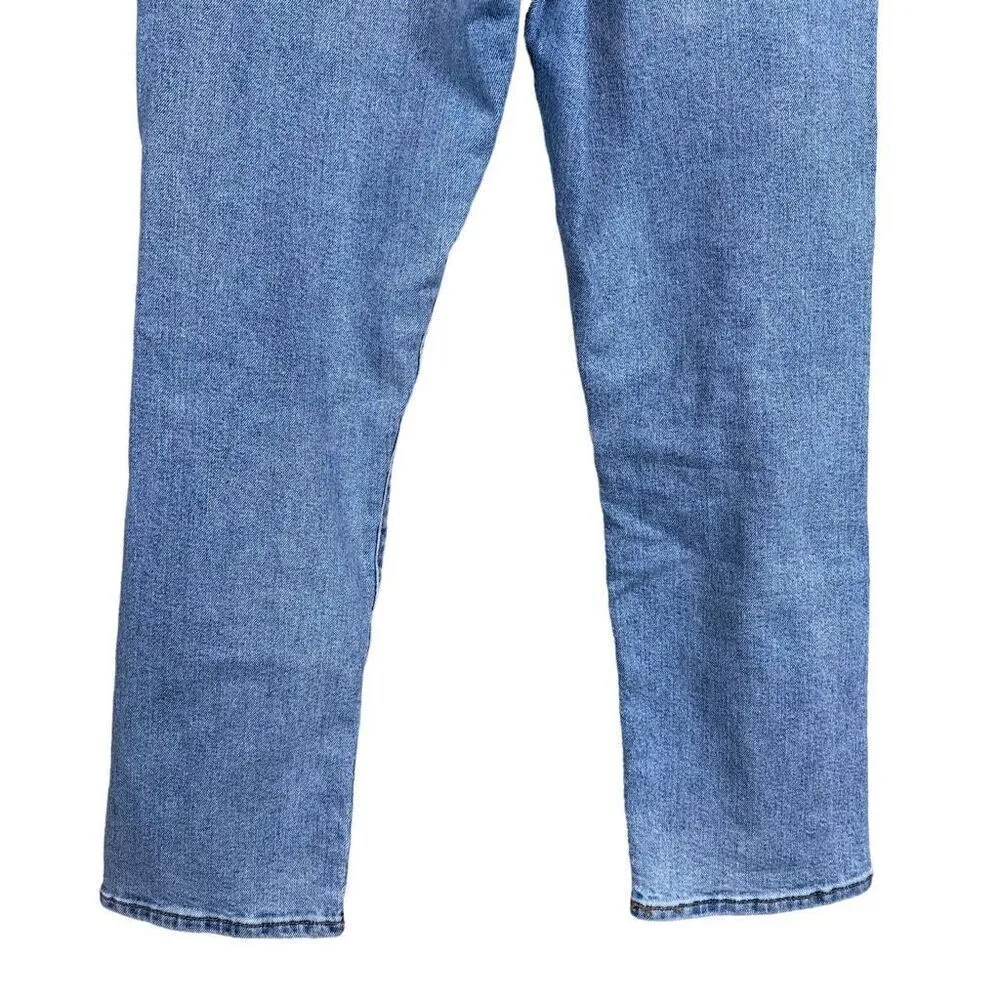 Levi’s Wedgie Straight Distressed Denim Jeans Women’s Size 29x28 - Image 9