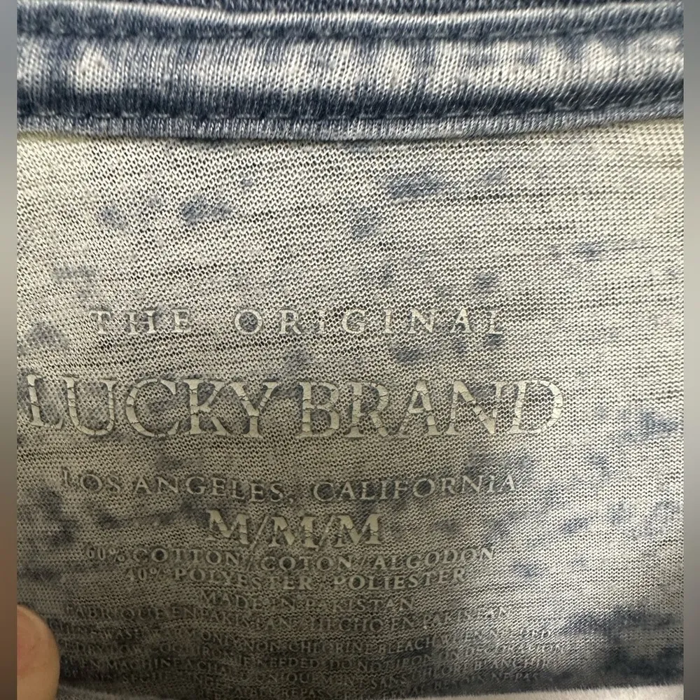 Lucky Brand short sleeve washed out tshirt - Image 4