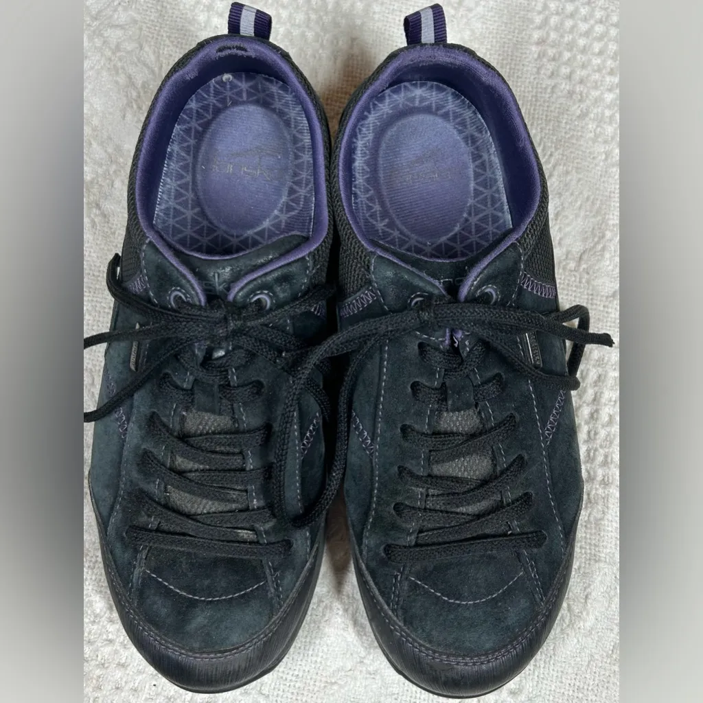 Dansko Women’s Size EU 37 US 6.5-7Paisley Black Walking Vibram Rubber Shoes - Image 5