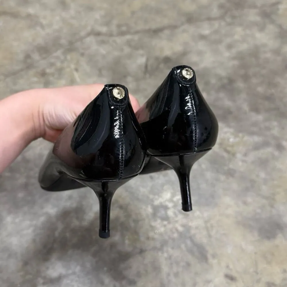 Michael Kors black patent leather pointed heels - Image 4