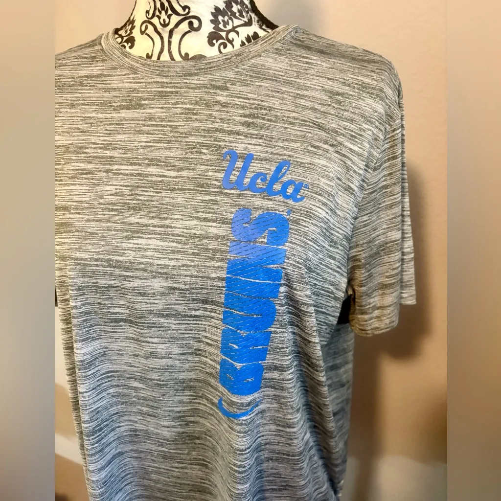 NIKE UCLA Bruins Sideline Velocity Legend Gray T-Shirt - Image 3