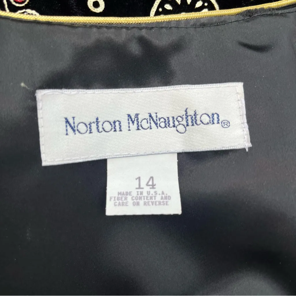 Vintage 1990’s Norton McNaughton velvet jacket - Image 7