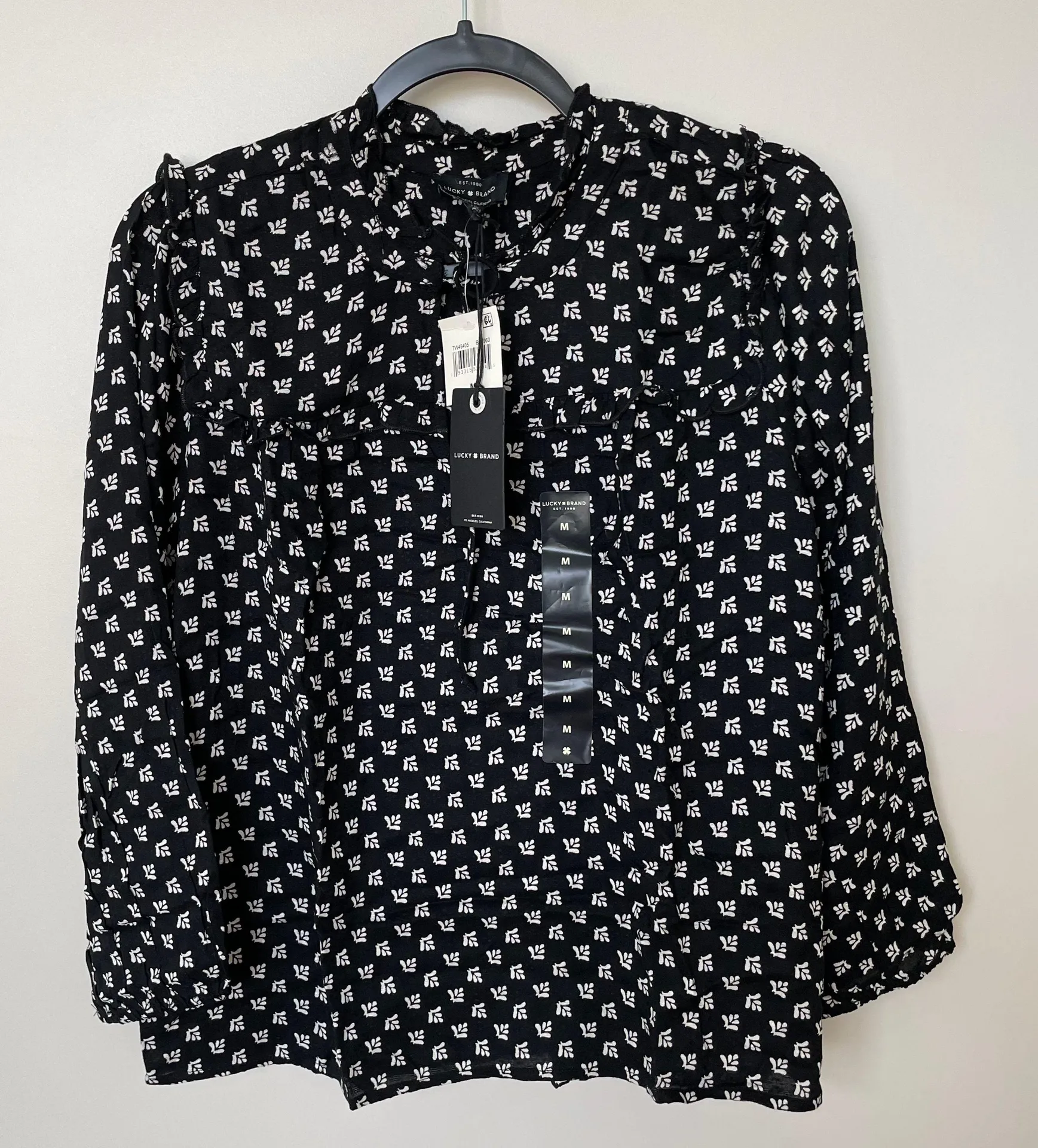 Miriam Ruffle Top M New! - Image 4