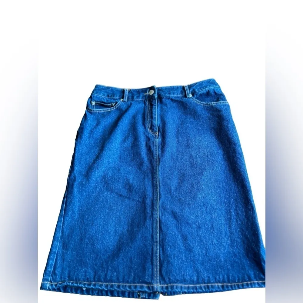 Isaac‎ Mizrahi jean skirt size 8 - Image 2