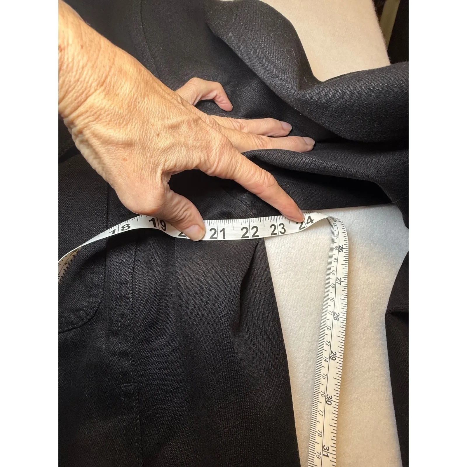 Lauren Jeans Co Ralph Lauren Black Utility Jacket Leopard Lined Size 2X - Image 4