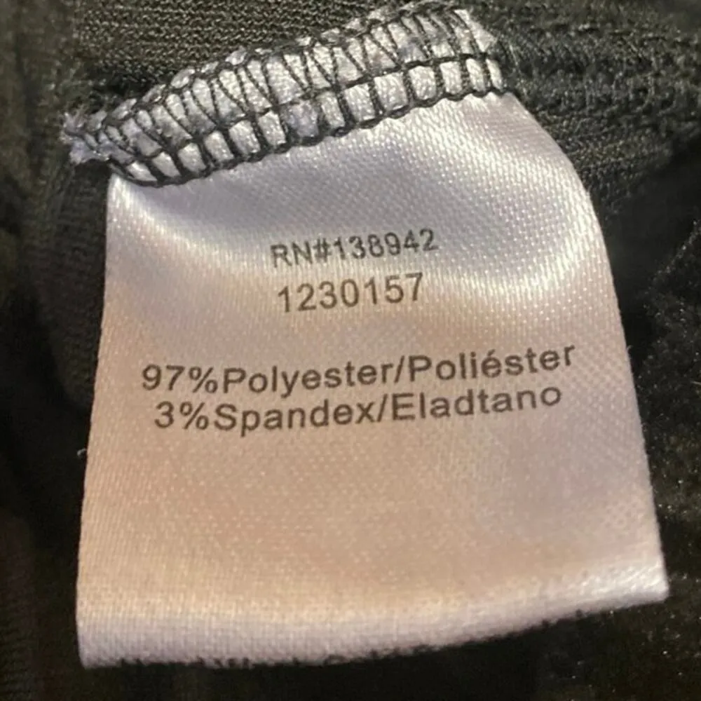 Ontwelfth Women's Black Pleated Knit Long Sleeve Turtleneck Sweater Top Size S - Image 4