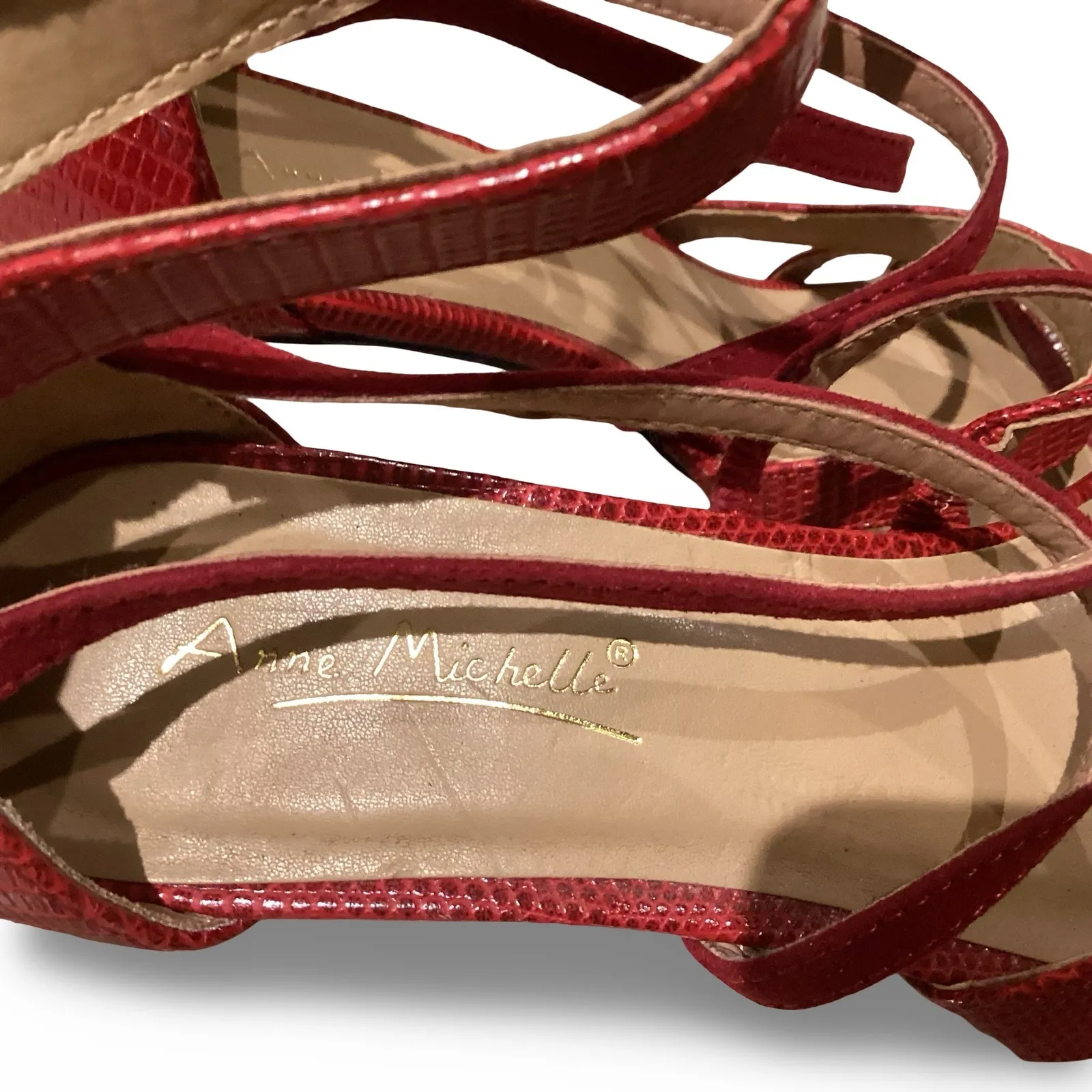 Anne Michelle Strappy Heels - Image 5