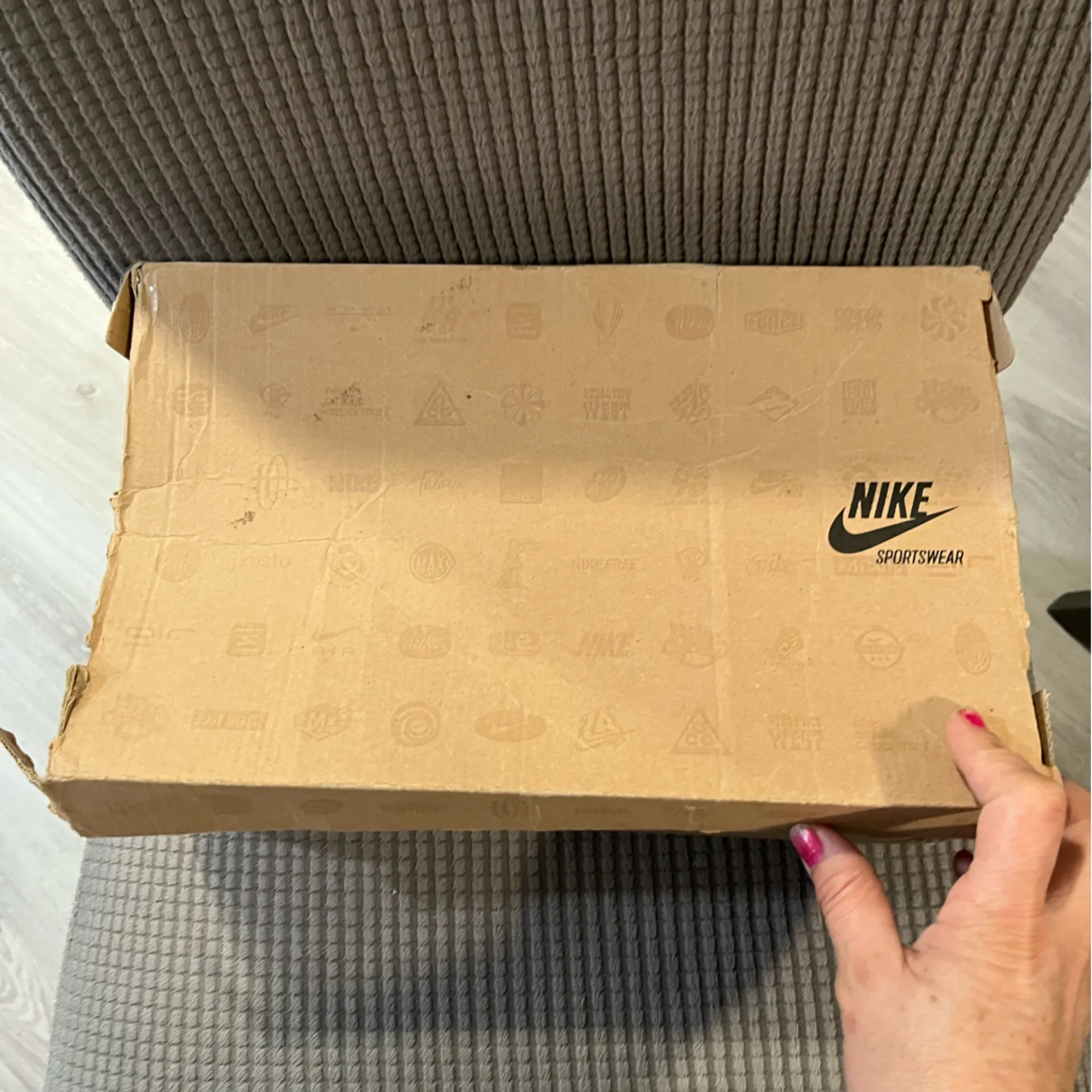 Nike Women's Purple Gladiator Sandals - Image 7