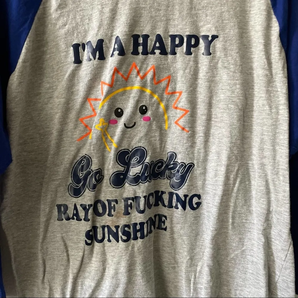 American Apparel Graphic Baseball Tee - Image 2