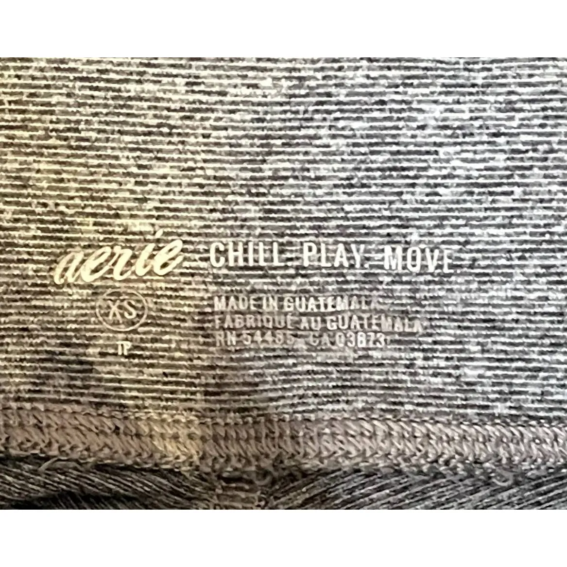 Aerie Leggings Size XS Gray Womens Athleisure Stretch Blend Yoga Exercise 22X24‎ - Image 4